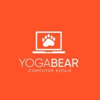 Yoga Bear Computer Repair logo