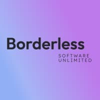 Borderless logo