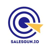 Salesgun. IO logo