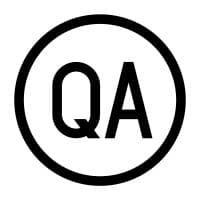 â€‹â€‹â€‹The QA logo