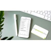the greenest office logo