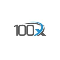 100X logo